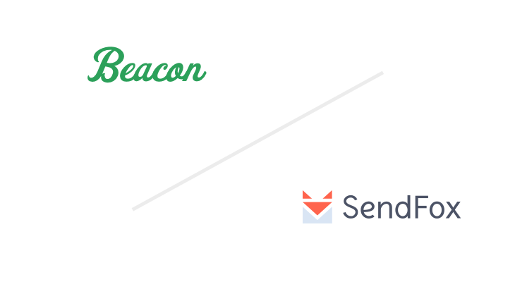 Beacon + SendFox Logos